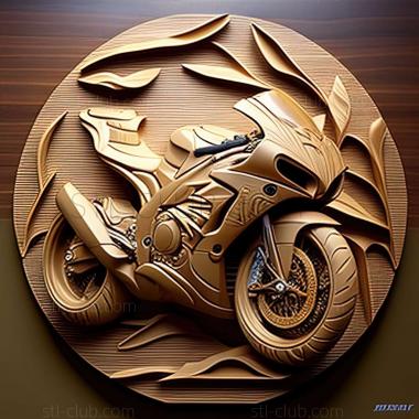 3D мадэль Suzuki GSX R1000 (STL)